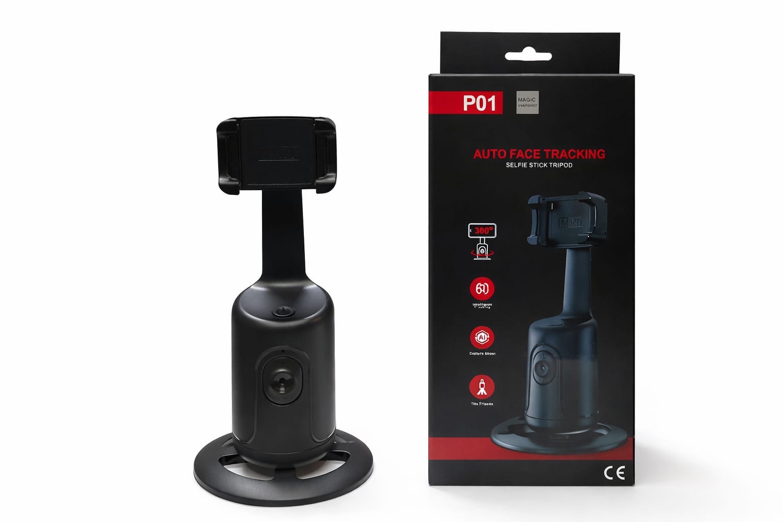 Auto Face Tracking Selfie Stick